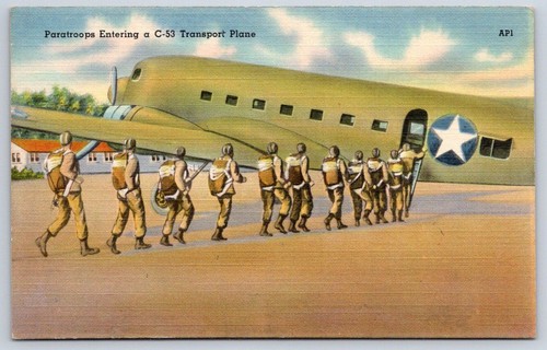 Linen wwii army paratroops - army,