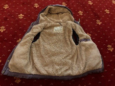 Unisex Blue Gilet Sherpa Fleece Lined Jacket Waistcoat UK 6 Jack Wills