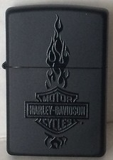 Zippo Harley Davidson Black