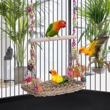 New parrot toy - new,