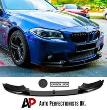 BMW 5 Series F10 F11 Carbon Fibre Front Splitter Spoiler Lip M Sport 2010-2017