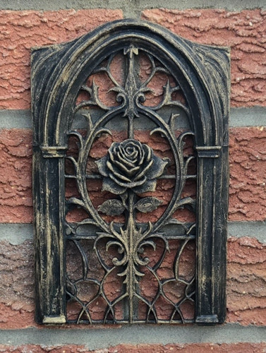 Gothic bloom wall display - gothic,
