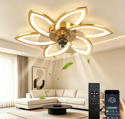 Modern ceiling fan light with - fan,