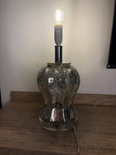 Crackle Glass Table Lamp