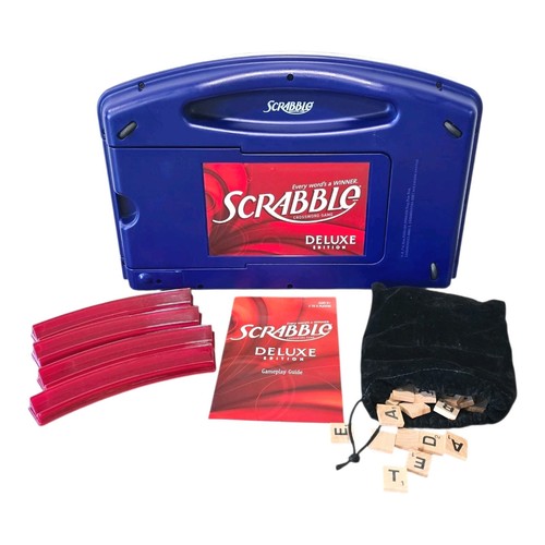 Scrabble deluxe edition - deluxe,
