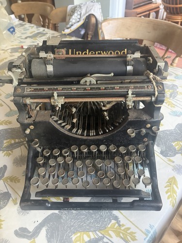 Antique vintage underwood - vintage,