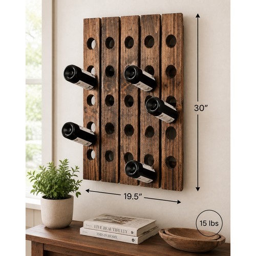 Wall mounted wine riddling - wall,