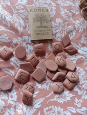 Runes Runic Oracle 25 Piece Set Handmade By Elin Stefansdottir