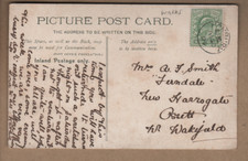 Harbury, Warwickshire - Single circle postmark 1905 - Richmond