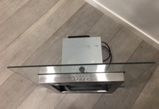 CDA ECN62SS/2 60cm Flat Glass Cooker Hood Extractor Fan