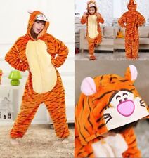 Tiger Unisex Adult Onesie9T Pajamas Kigurumi Cosplay Costume Animal Sleepwear T1
