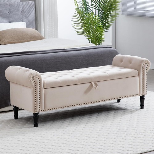 End bed storage bench - 67'',