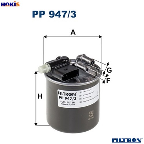 Fuel filter 947 for - filter,