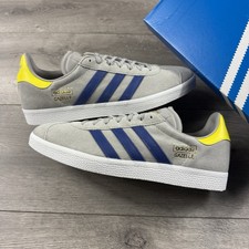 Adidas Originals Gazelle ‘Grey / Blue / Yellow’ - Size UK 10 / EU 44 2/3