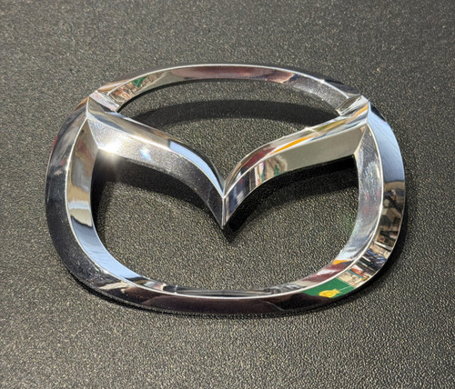 Mazda vintage badge - vintage, emblem