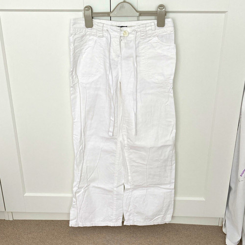 Next petite size white linen - petite, 6