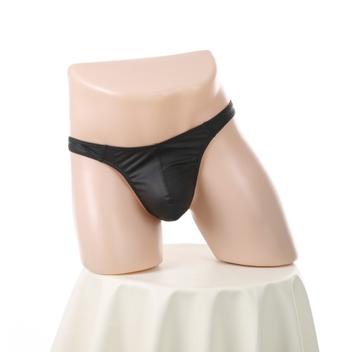 Men wet look string - men,