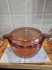 Vintage Corning Amber Ware