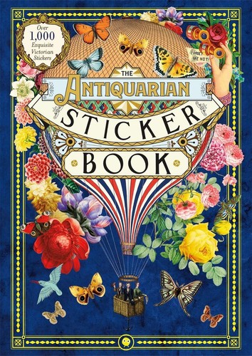The antiquarian sticker book - antiquarian,
