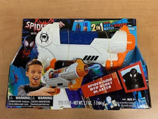 New Spider-Man “SPIDER-NOIR WEB BURST BLASTER” 2-1 Water/Web Gun Miles Morales