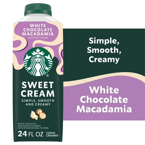 Starbucks white chocolate - white,