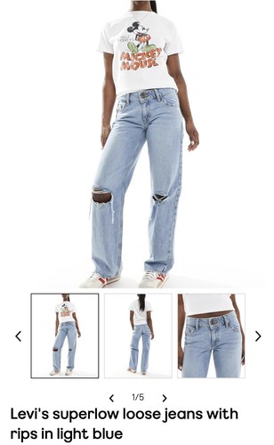 Levi superlow jeans - superlow,