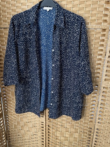 Ladies damart navy - navy, sleeve