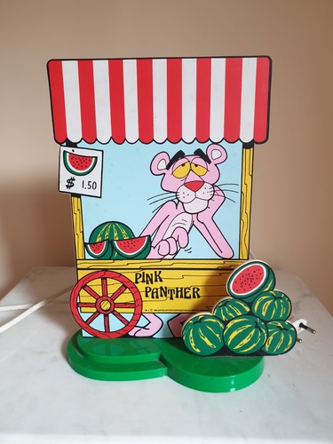 Pink panther lamp - panther,