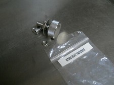 HARLEY DAVIDSON MT350 STAINLESS STEEL KNURLED QUICK RELEASE SEAT FASTENER NEW