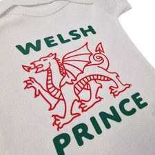 Wales Baby Grow-Baby Boy Baby
