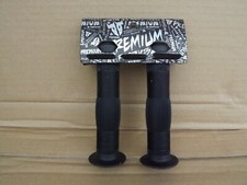 Premium black bmx grips - ,