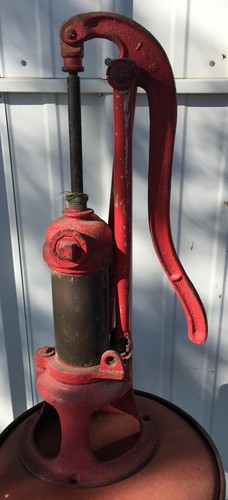 Water well hand pump - well,
