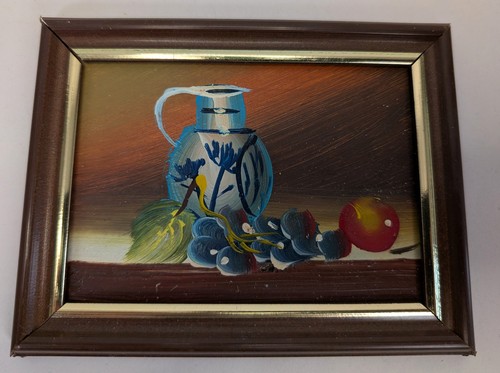 Miniature oil painting - miniature,