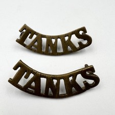 Genuine WW1 Tank Corps Tanks