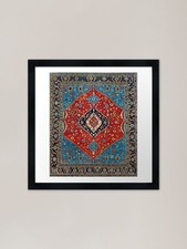 Antique Persian Carpet Print