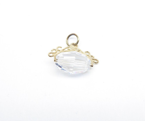 9ct gold fob pendant yellow - 9ct,