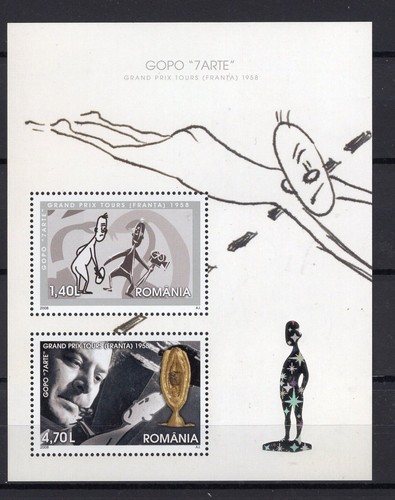 Romania block 430 look at - block,