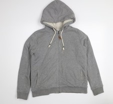 Fat Face Men's Grey Hooded