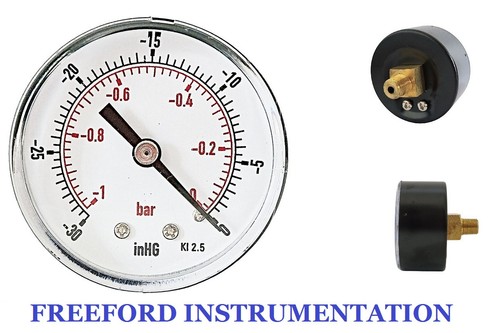 Vacuum gauge 50mm 0 - gauge, -1/0