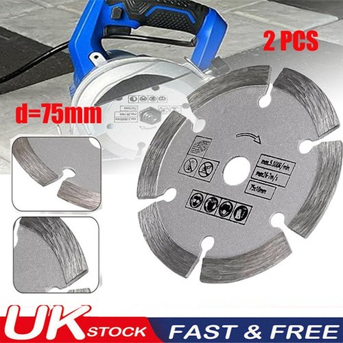 75mm diamond saw - 2×75mm,