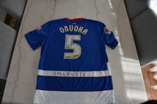 Nedum Onouha Queens Park Rangers QPR Match Worn & Signed Poppy Shirt Jersey 2015