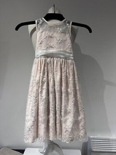 Cinderella Pink Embroidered Special Occasion Bridesmaid Dress 6X