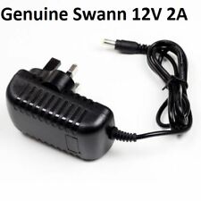 Swann 12V 2A AC/DC UK Power Supply Adapter Safety Charger LED Strip CCTV Camera