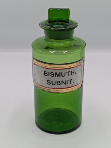 Vintage green apothecary - vintage,