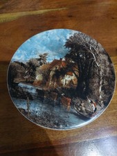 H R Johnson John Constable Valley Farm Tile Round
