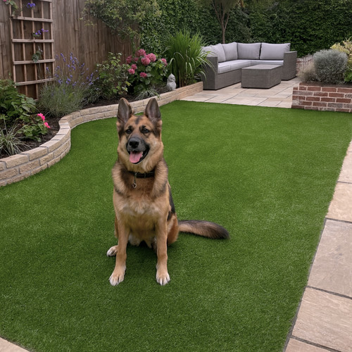 Pet friendly lawn - pet,