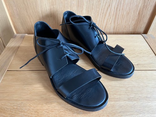 Cos black leather shoes - cos,