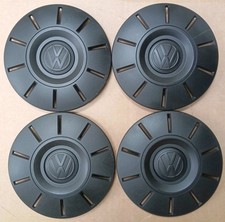 VW TRANSPORTER WHEEL TRIM CENTRE CAPS X4 SET T6 T5