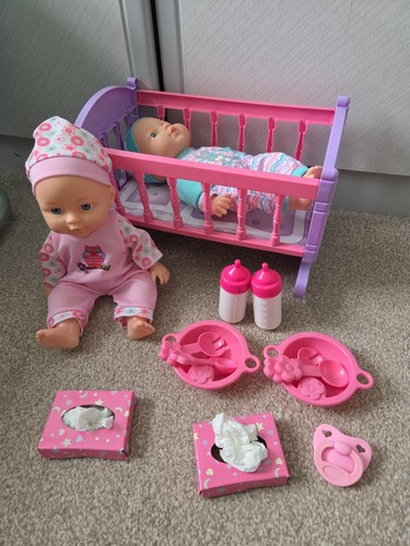 Baby doll rocking cot set - baby,