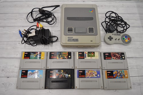 Super nintendo snes - console, 8